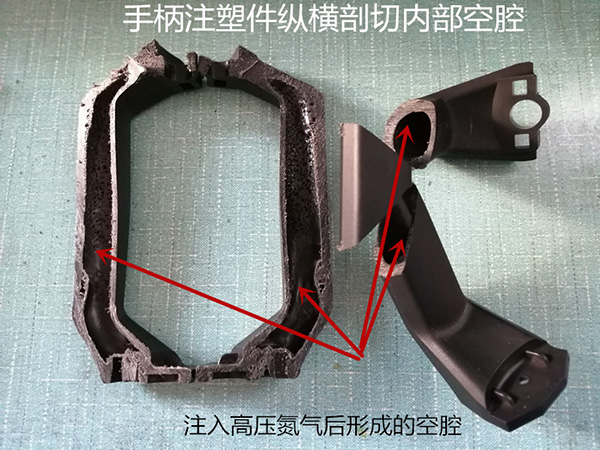 手柄剖切